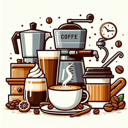南イタリアのカフェスタイル